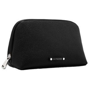 Sephora Collection Everyday Cosmetic Bag Clamshell Makeup Bag 8 x 5 x 4 NEW